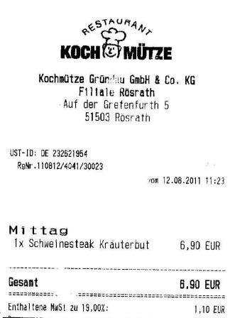 ubeu Hffner Kochmtze Restaurant